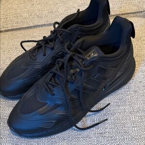 Adidas ZX 2K Boost 2.0 Triple Black Men's Sneakers  Low Top Athletic